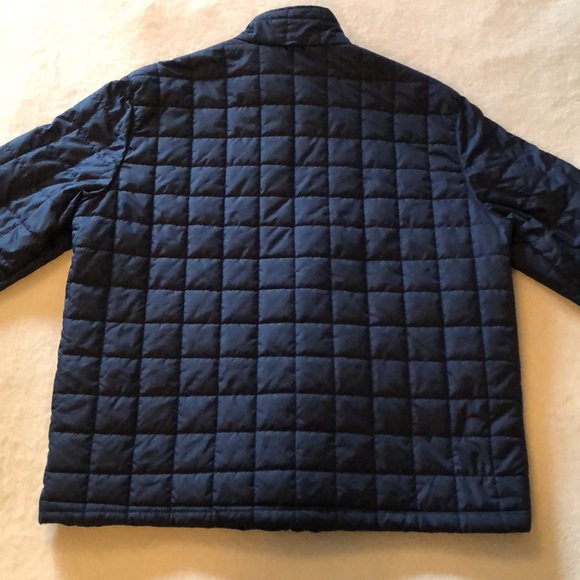 Lands End Navy Blue Liner Zip Jacket L - Picture 9 of 14